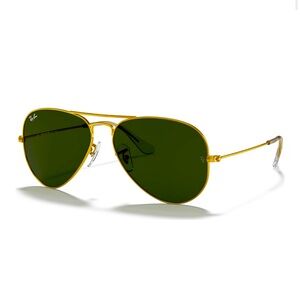 Black and gold Ray Ban Aviators